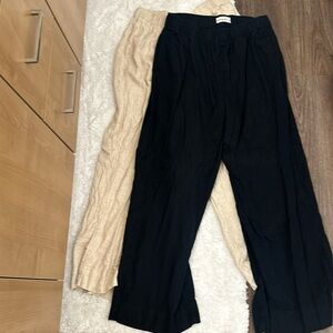 Abercrombie and fitch linen pants